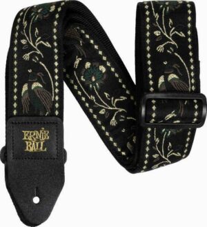 1105372_Ernie_Ball_5372_Black_Pleasant_Pheasant_Strap_jpeg