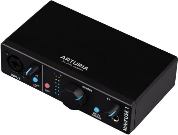 ARTURIA_Minifuse_1_Audio_interface__black