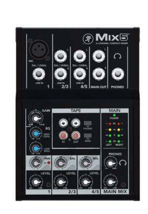 Mackie_MIX5_5_channel_Compact_Mixer