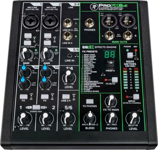 Mackie_ProFX6v3_6_Channel_Professional_Effects_Mixer_with_USB