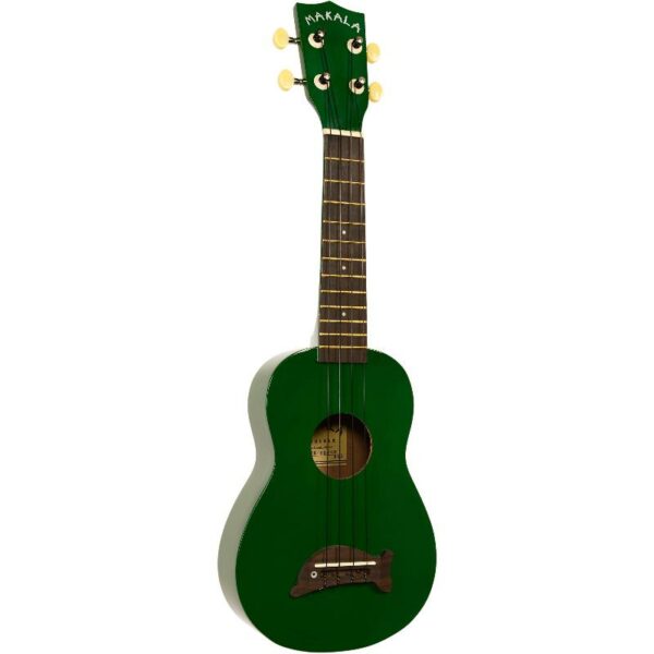 Kala_MK_SD_GN_Makala_Dolphin_Soprano_Ukulele__Green